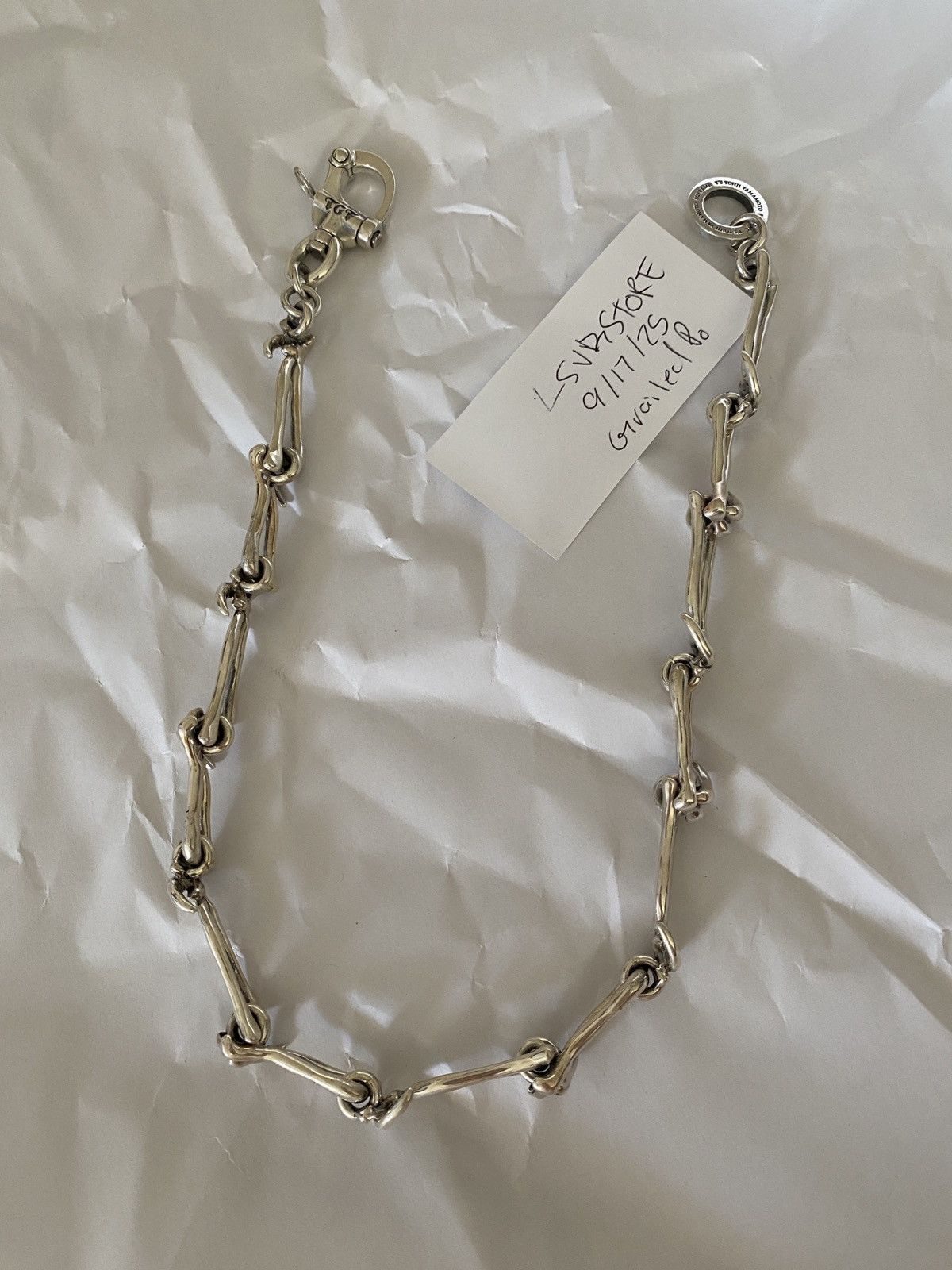 小物 Supreme x Y's Yamamoto Wallet Chain Supreme Y's by Yohji Yamamoto Silver Wallet Chain Silver