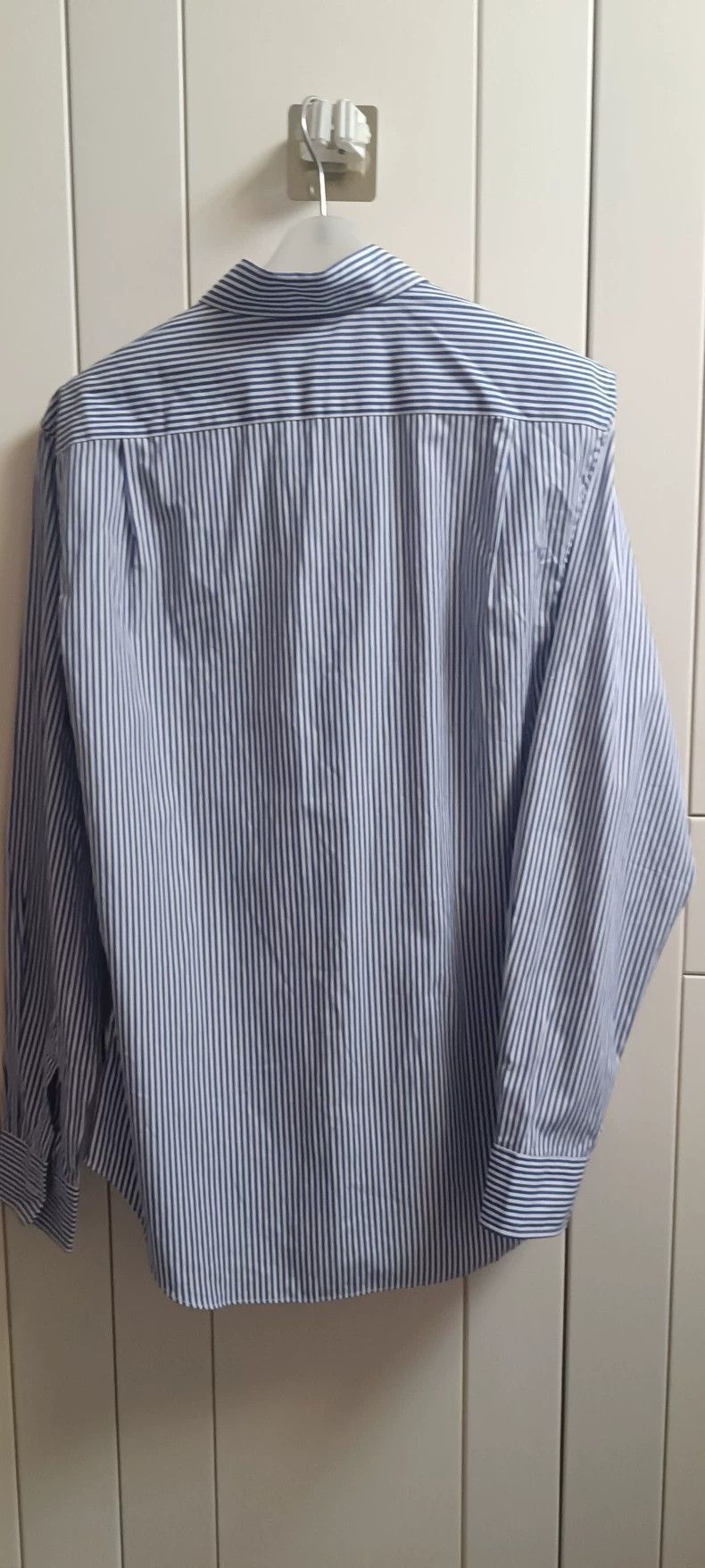 Comme des Garcons Comme Des Garcons Blue and White Stripe Black Heart Long S Size M / US 6-8 / IT 42-44 - 1 Thumbnail