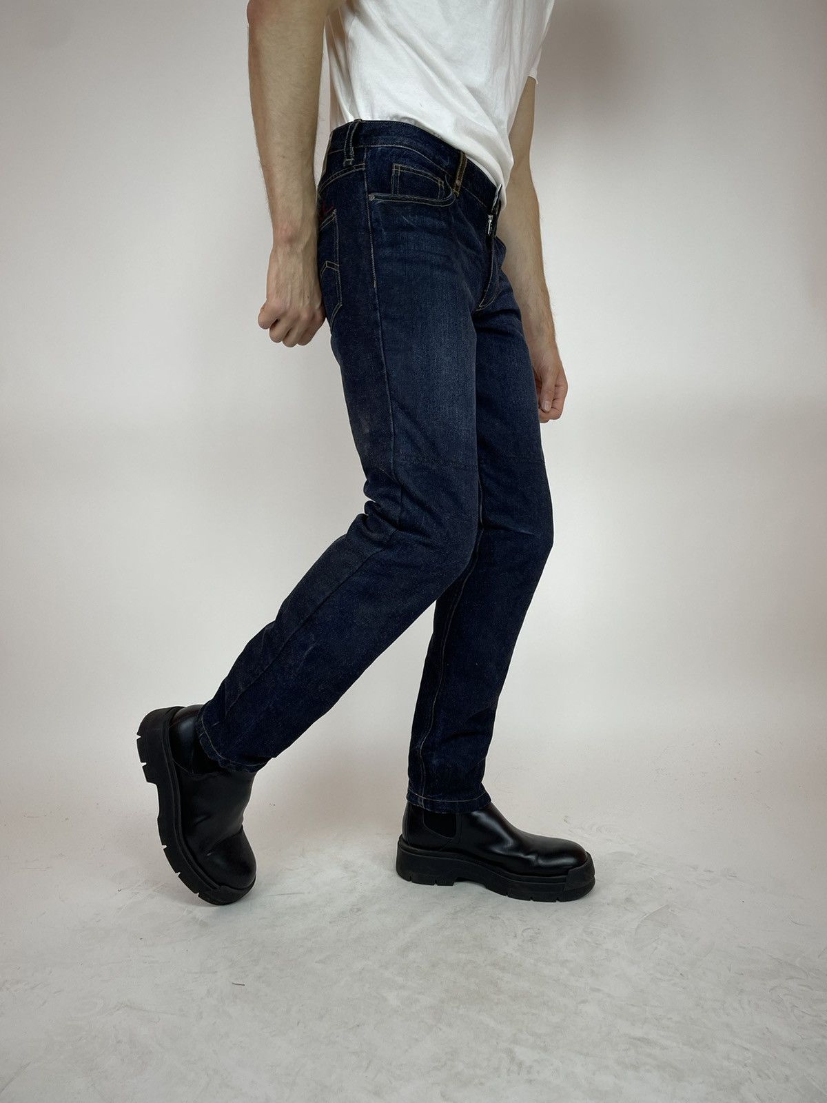 Other VANUCCI MOTORCYCLE JEANS With knee protection Men’s 30/32 Size US 30 / EU 46 - 7 Thumbnail