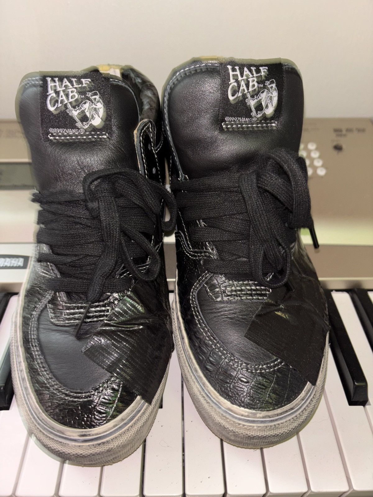 Vans Vans Vault Half Cab EF LX "Duct Tape" Black Size US 7 / EU 40 - 6 Thumbnail