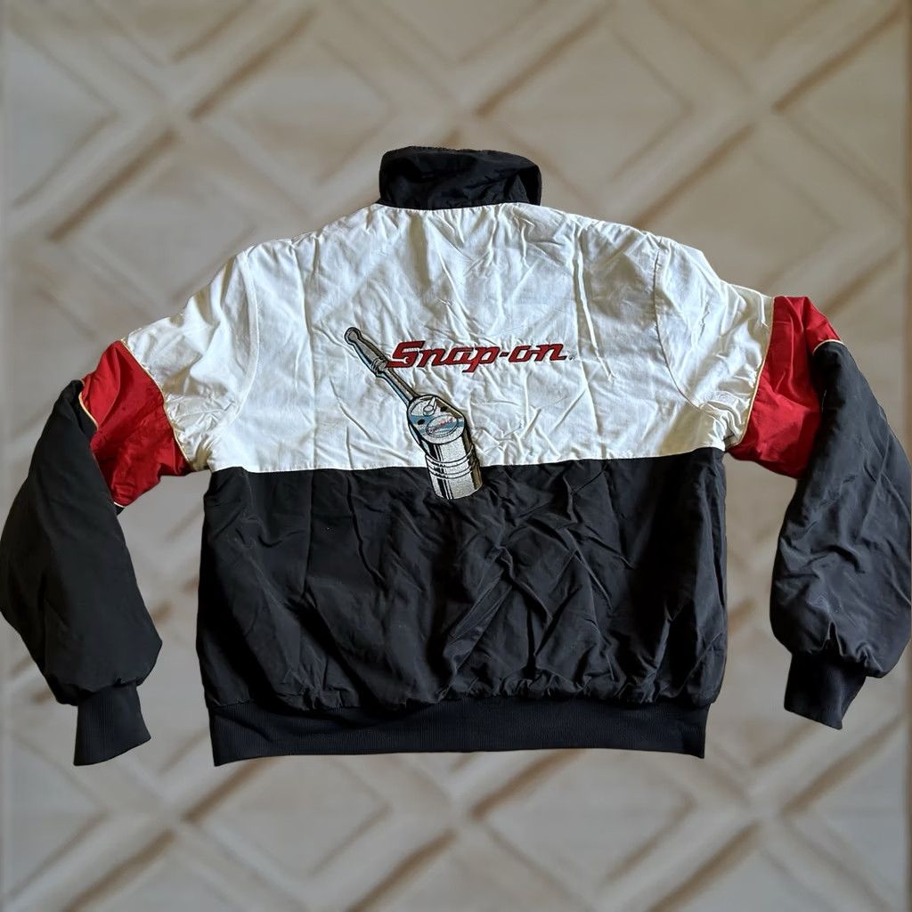 Vintage VINTAGE Snap-On Tools 70th Anniversary Racing Jacket Coat USA XL Mens Size US XL / EU 56 / 4 - 1 Thumbnail