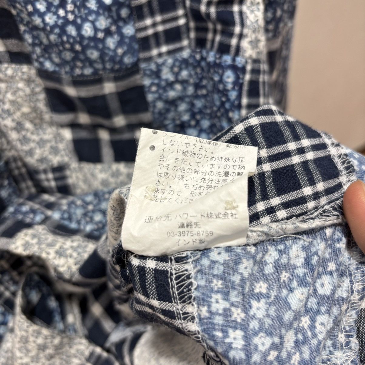 Japanese Brand Vtg Hang ten Patchwork Boro Shirt Size US L / EU 52-54 / 3 - 8 Thumbnail
