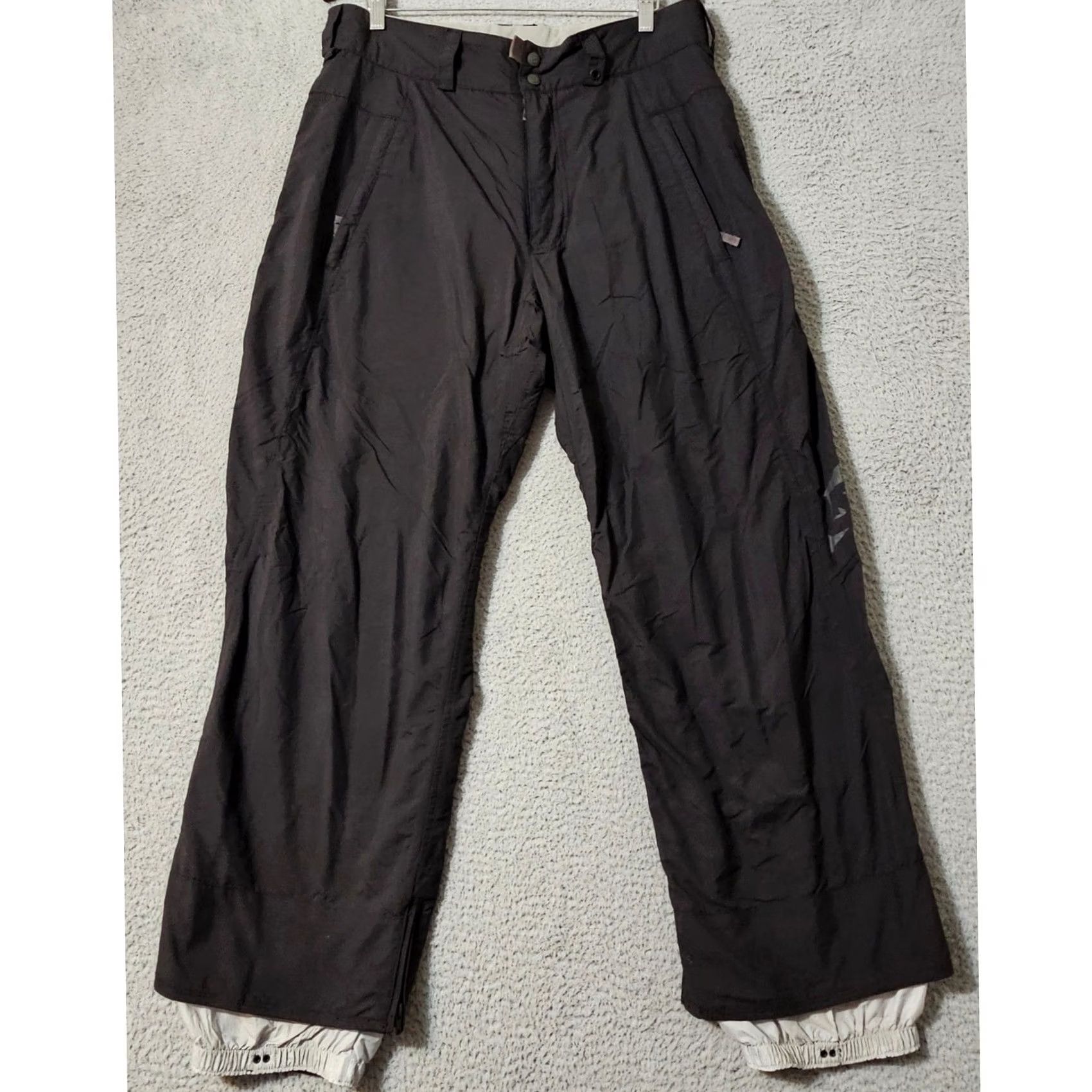 Burton Burton Snow Pants Black Ski Snow Board Cargo Medium Mens x 33 Size US 31 - 2 Thumbnail
