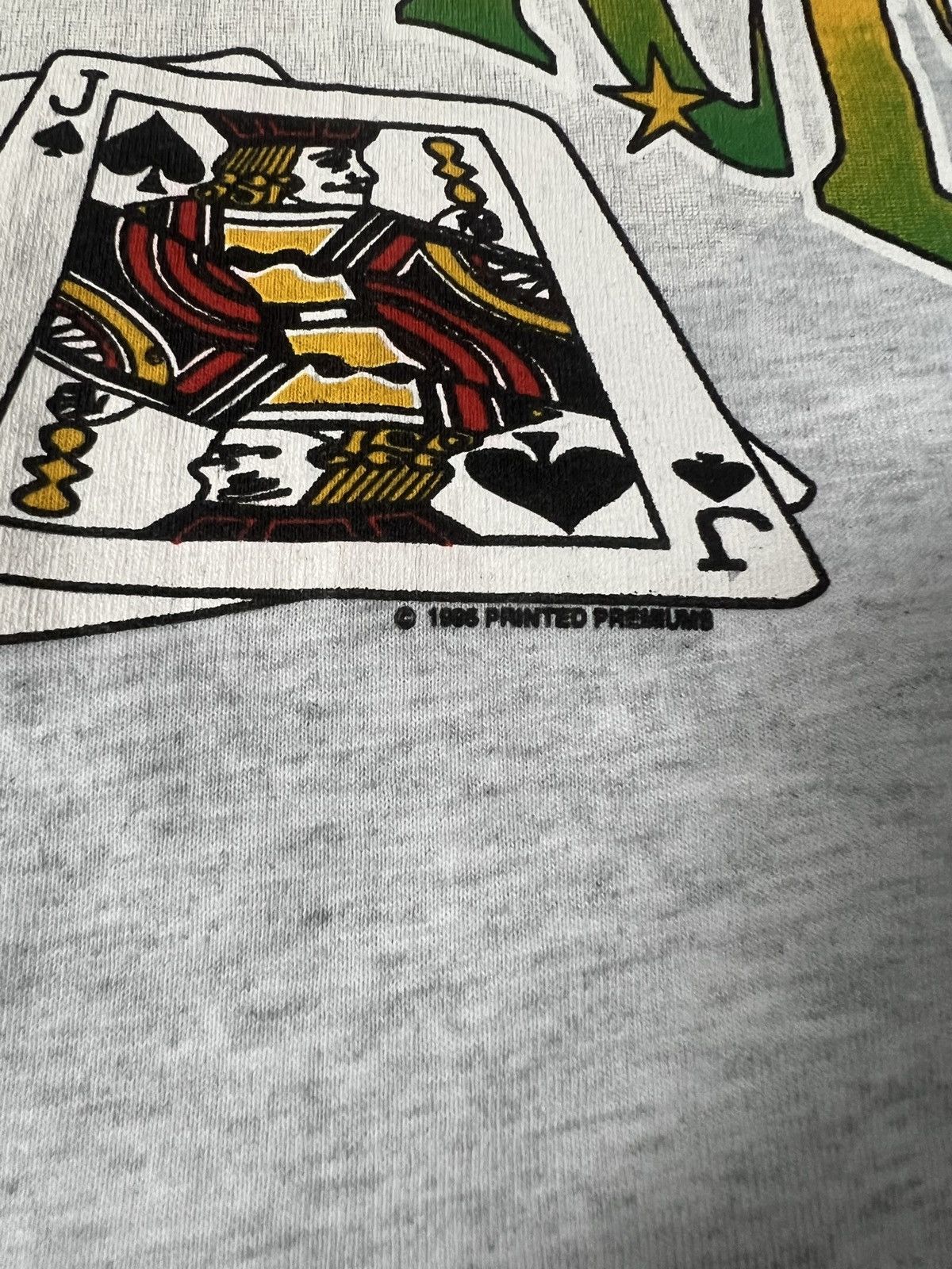 Vintage Vintage 90’s Single Stitched River Boat Casino Poker Tee Size US XXL / EU 58 / 5 - 2 Thumbnail