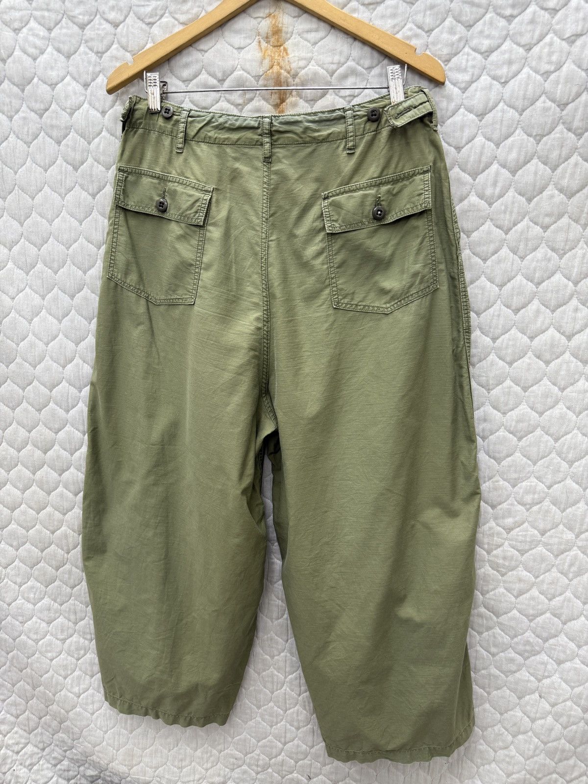 Needles 🔥🔥🔥ARCHIVE VINTAGE NEEDLES MILITARY STYLE PANTS Size US 33 - 8 Thumbnail