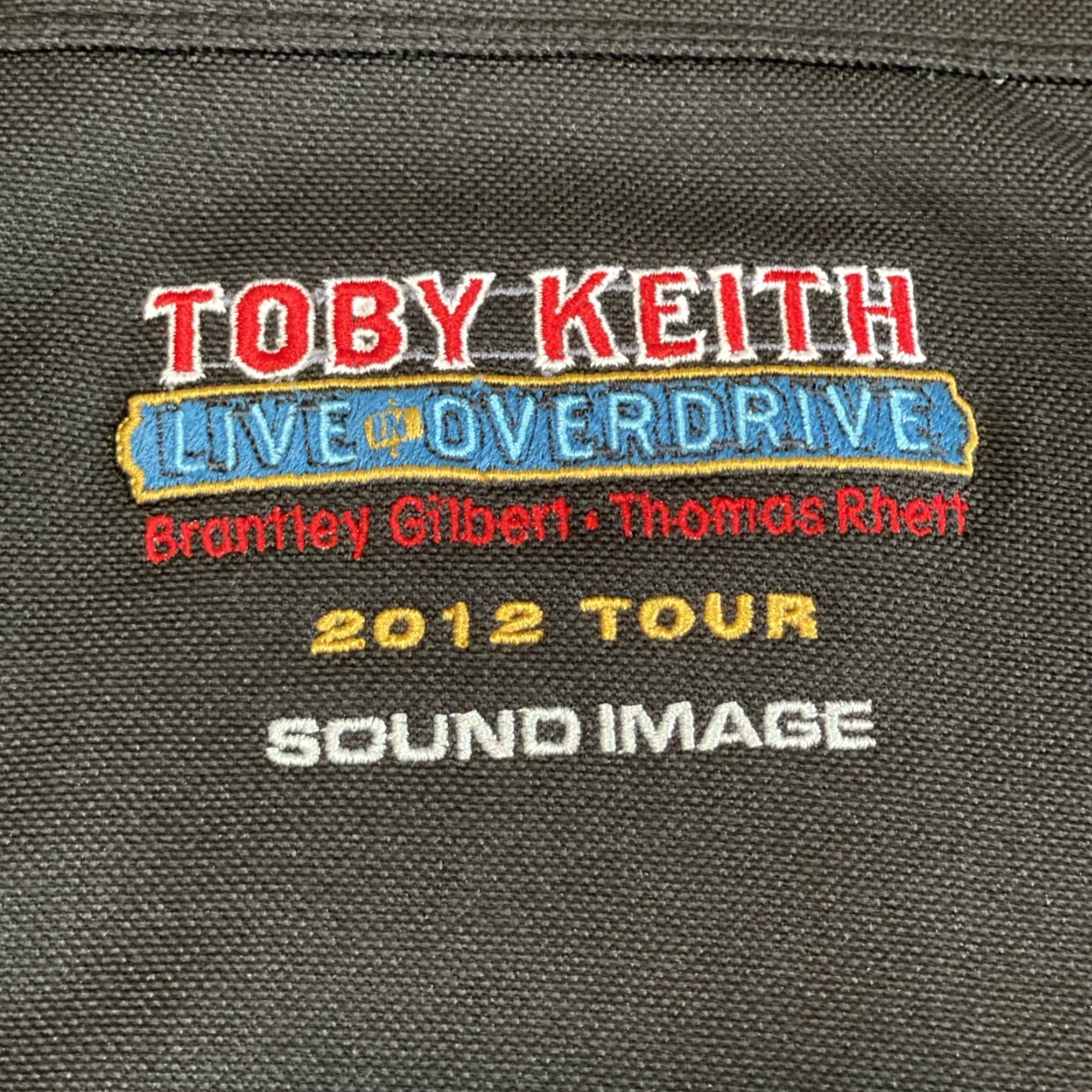 Port Authority Toby Keith Live In Overdrive 2012 Crew Tour Jacket Size XL Size US XL / EU 56 / 4 - 2 Thumbnail