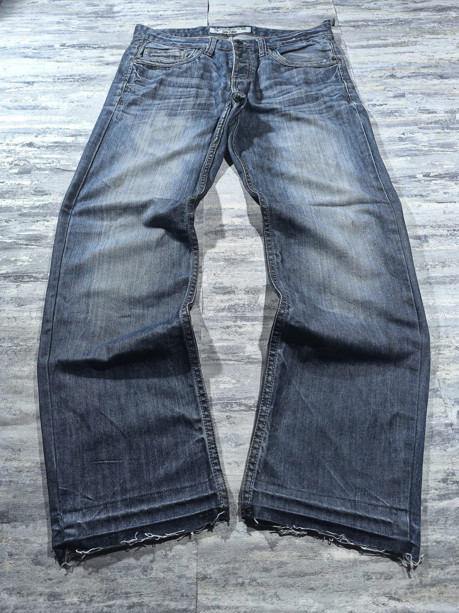 Other Fishbone Y2k Grunge Jeans Unhemmed Distressed Size US 36 / EU 52 - 8 Thumbnail