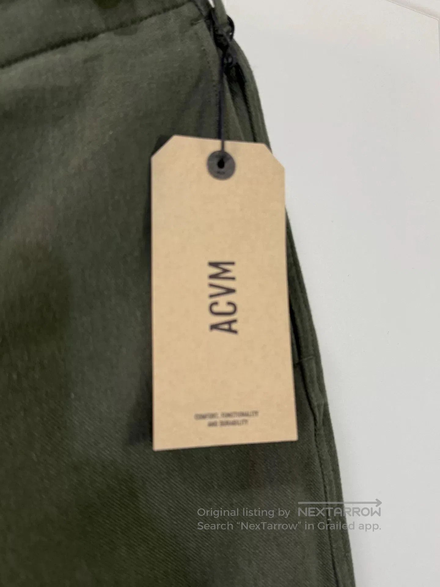 Addict Clothes Japan ADDICT ACVM Cotton-Linen Cargo Pants. Size US 28 / EU 44 - 9 Thumbnail