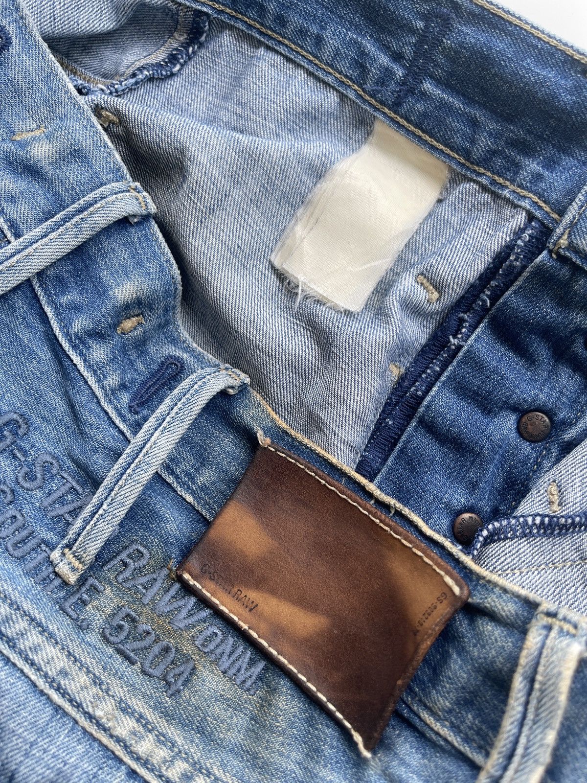 G-Star Gstar Raw Bush Denim Size US 33 - 11 Thumbnail