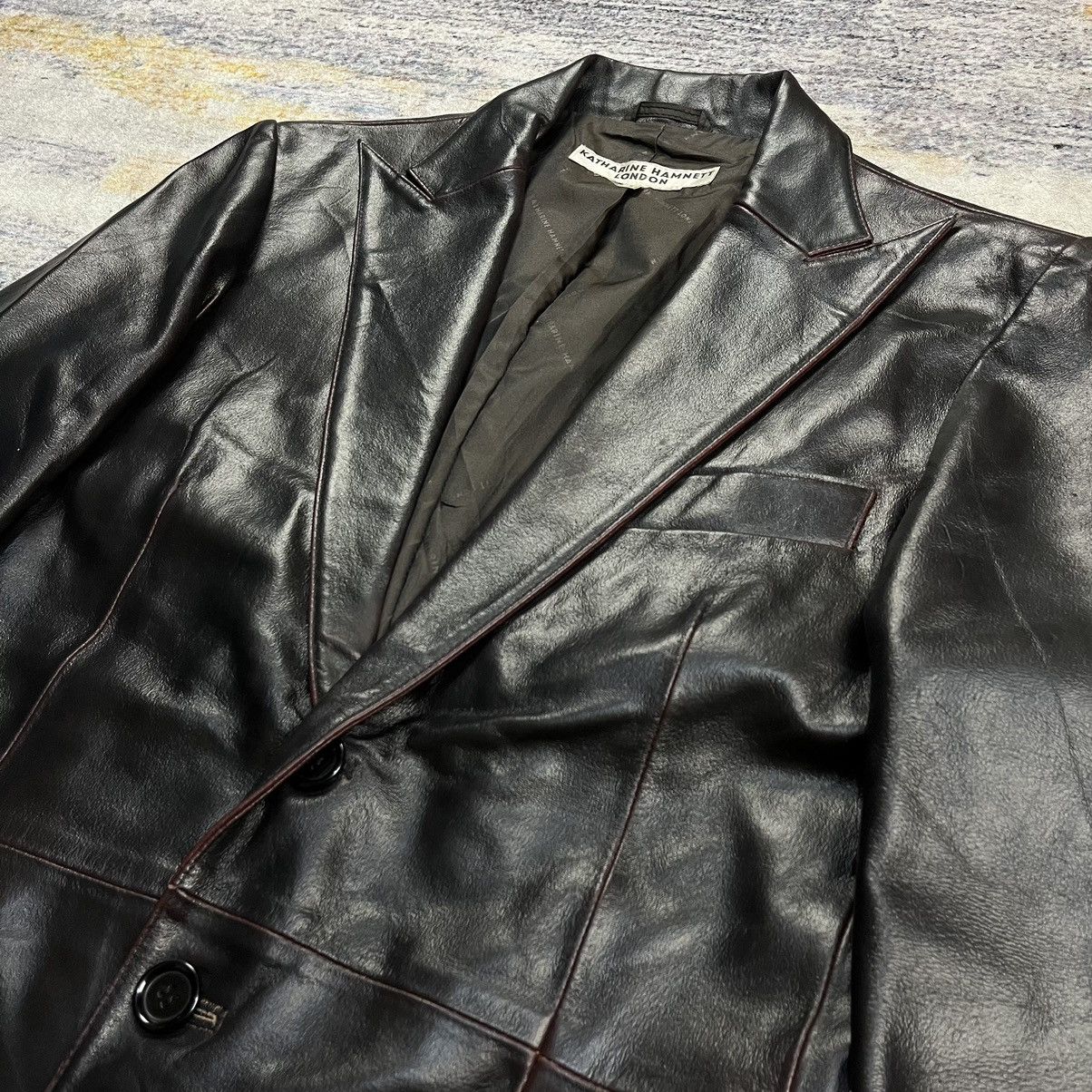 Katharine Hamnett London Vintage Katharine Hamnett london blazer leather Size US S / EU 44-46 / 1 - 6 Thumbnail