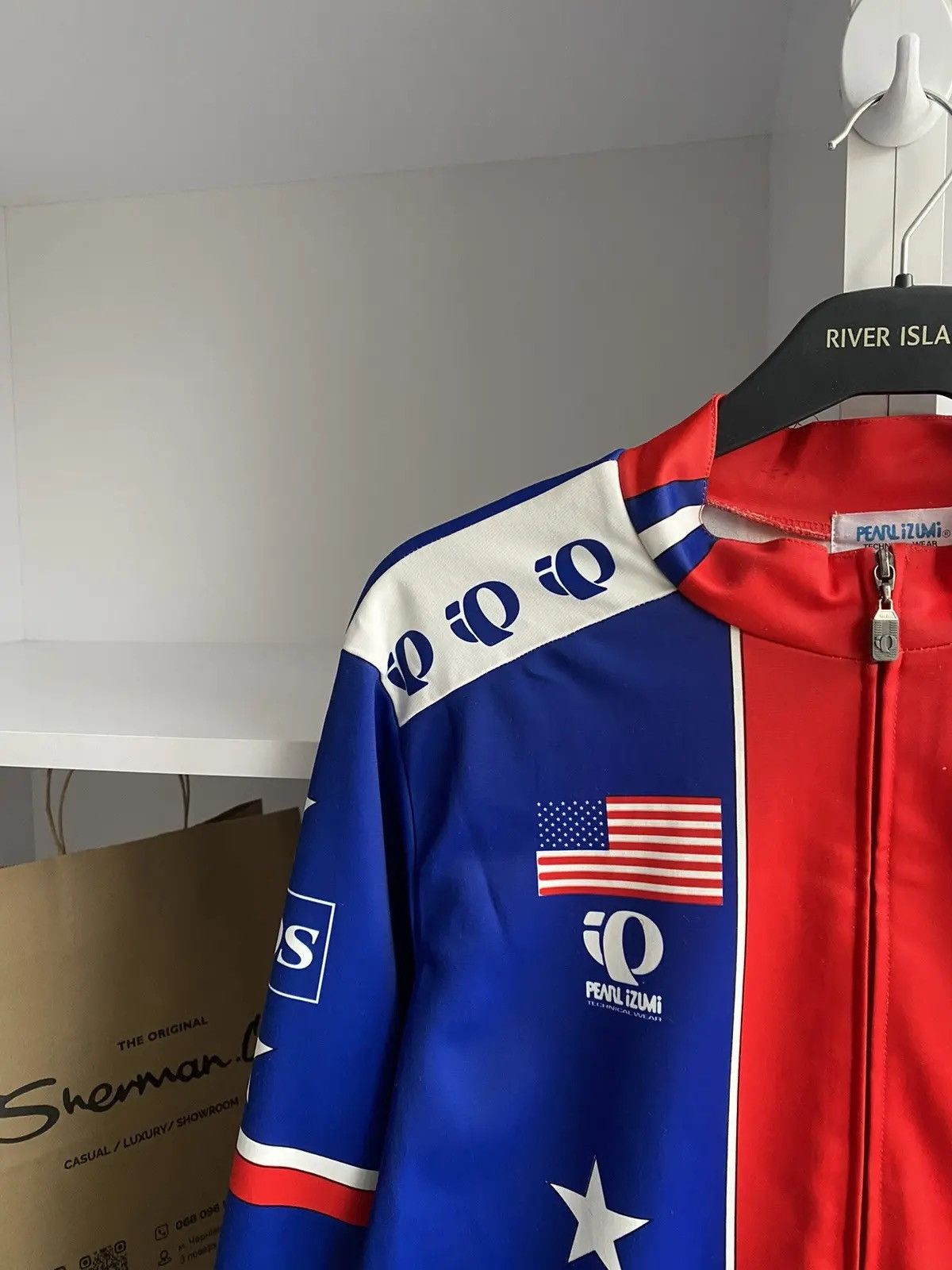 PEARL iZUMi × Vintage Vintage PEARL IZUMI x COCA COLA x USA Cycling Jersey Size US L / EU 52-54 / 3 - 5 Thumbnail