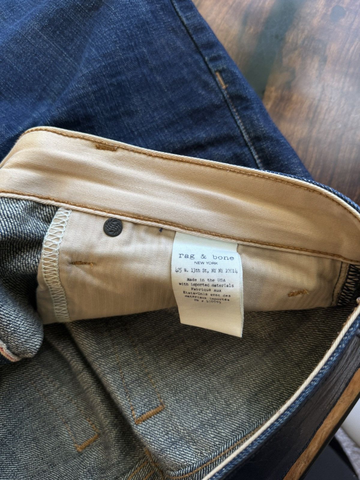 Rag & Bone Rag & Bone Selvedge Denim Size US 29 - 6 Thumbnail