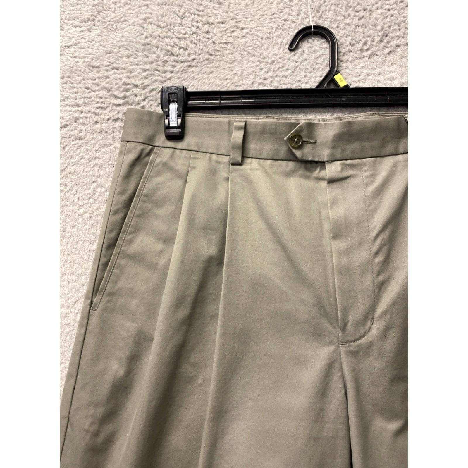Nordstrom Nordstrom Chino Pants Mens 34x32 Olive Green /0147 Size US 34 / EU 50 - 2 Thumbnail