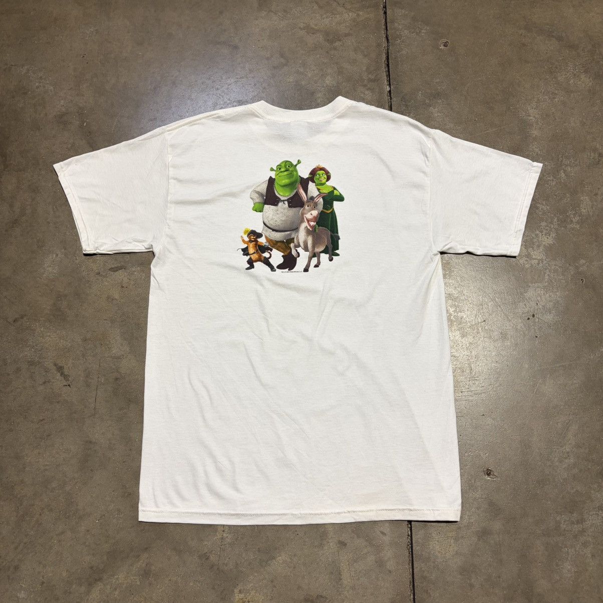 Disney Vintage Shrek 2 Movie T shirt Promo Disney DreamWorks 2004 Size US L / EU 52-54 / 3 - 1 Thumbnail