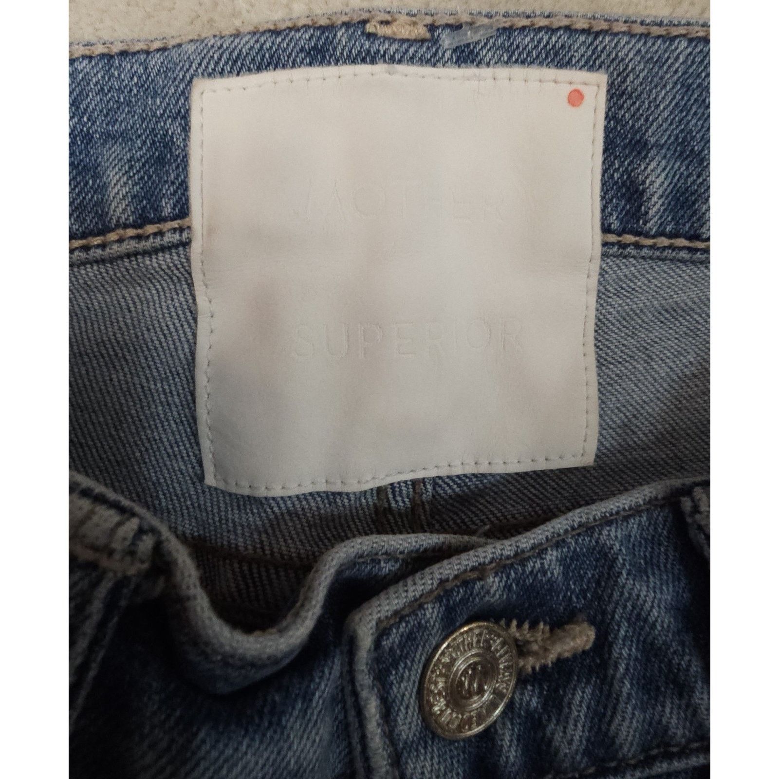MOTHER Mother Superior High Waisted Rider Flood In Wild And Wicked Size 25" / US 0 / IT 36 - 12 Thumbnail
