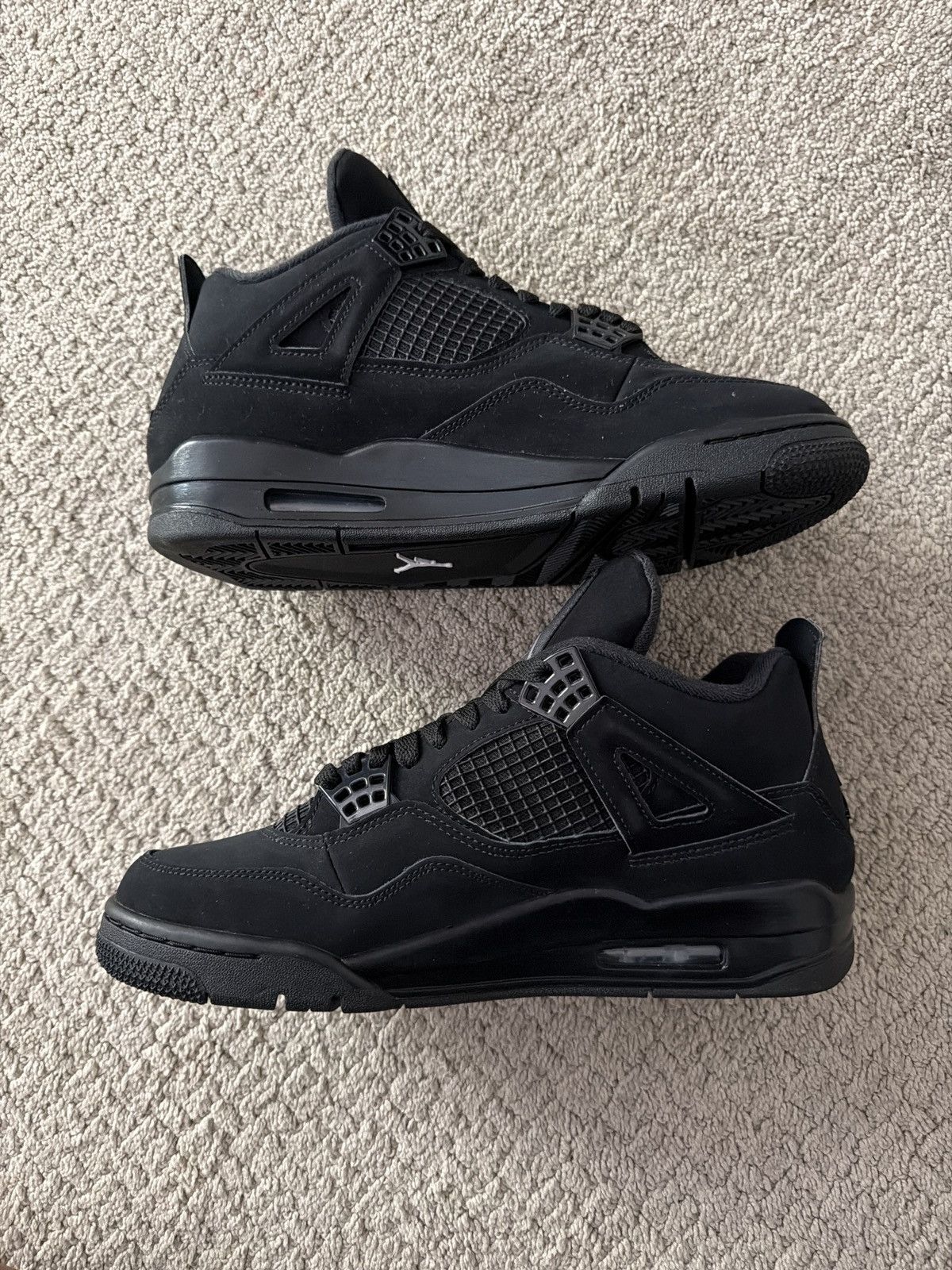 Nike Jordan 4 Black Cat (2020) Size US 8.5 / EU 41-42 - 2 Thumbnail