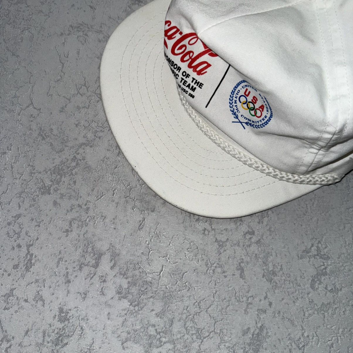 Coca Cola Vintage 1992 COCA-COLA Official Olympic Cap Size ONE SIZE - 8 Thumbnail