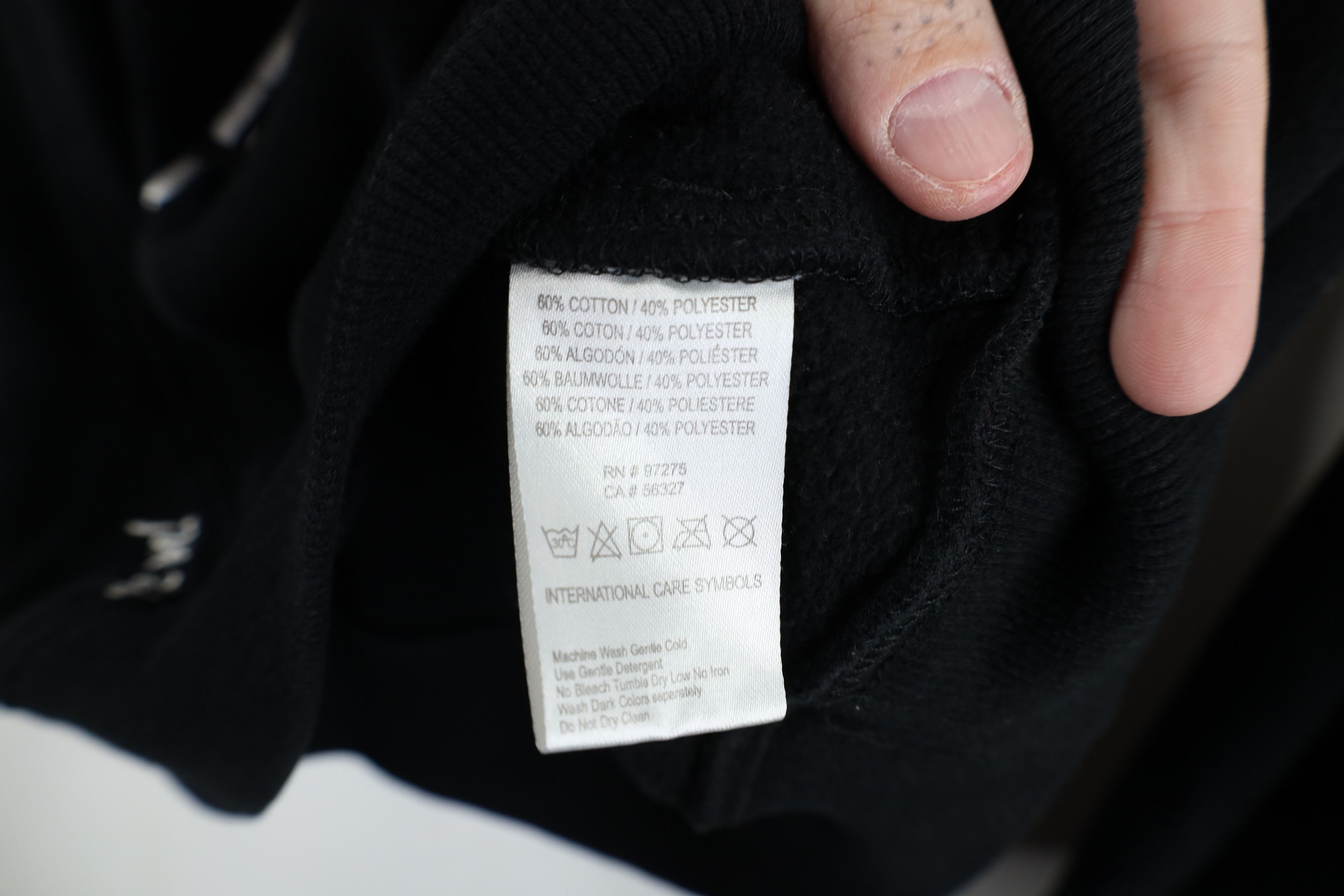 Fox Racing × Vintage Vintage Fox Racing Faded Spell Out Big Logo Sweatshirt Black Size S / US 4 / IT 40 - 9 Thumbnail