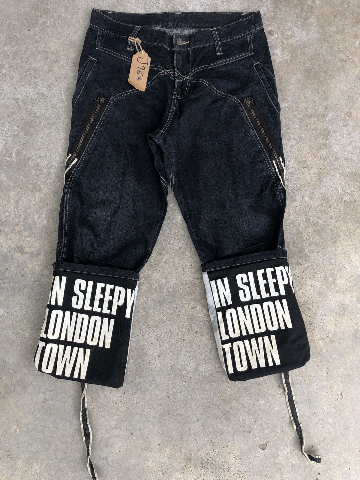 PPFM PPFM Jeans White Stitch Size US 33 - 11 Thumbnail