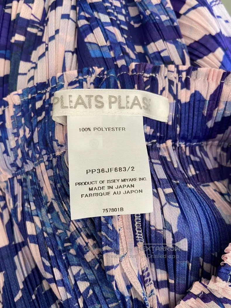 Issey Miyake Issey Miyake Blue Trousers Size 25" / US 0 / IT 36 - 4 Thumbnail