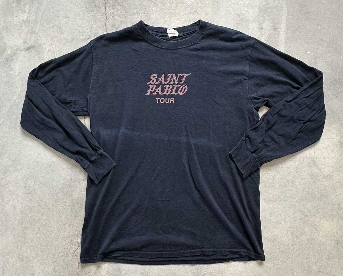 Gildan × Kanye West SAINT PABLO TOUR LONG SLEEVES TEE WELL FADED Size US L / EU 52-54 / 3 - 2 Thumbnail