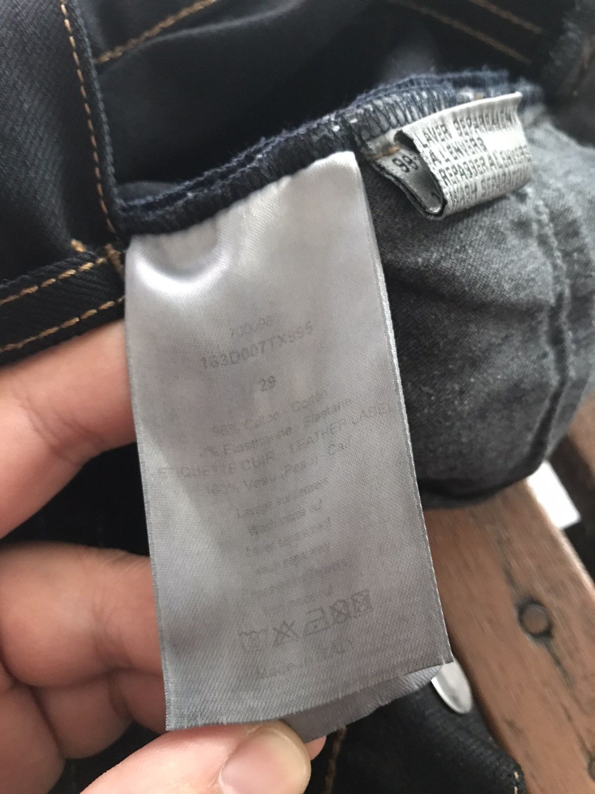 Dior × Hedi Slimane Dior Hedi Slimane Washed Denim Size US 30 / EU 46 - 17 Thumbnail