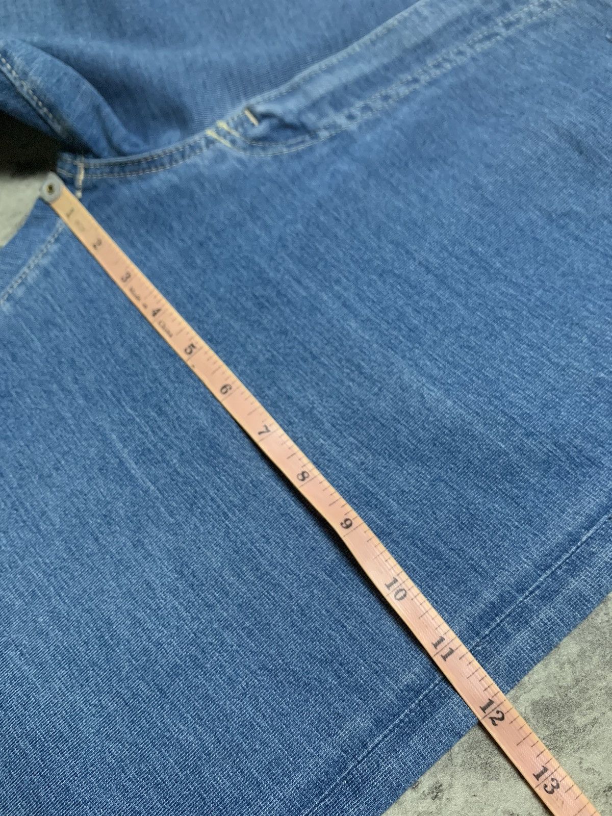 Japanese Brand Vintage 45rpm Studio Soft Denim Wide Pant Size US 32 / EU 48 - 18 Thumbnail