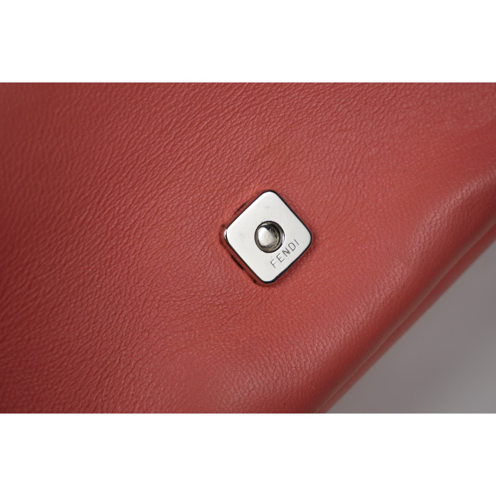 Fendi Fendi Nappa Leather And Fox Fur Micro Buggie Baguette Bag Size ONE SIZE - 9 Thumbnail