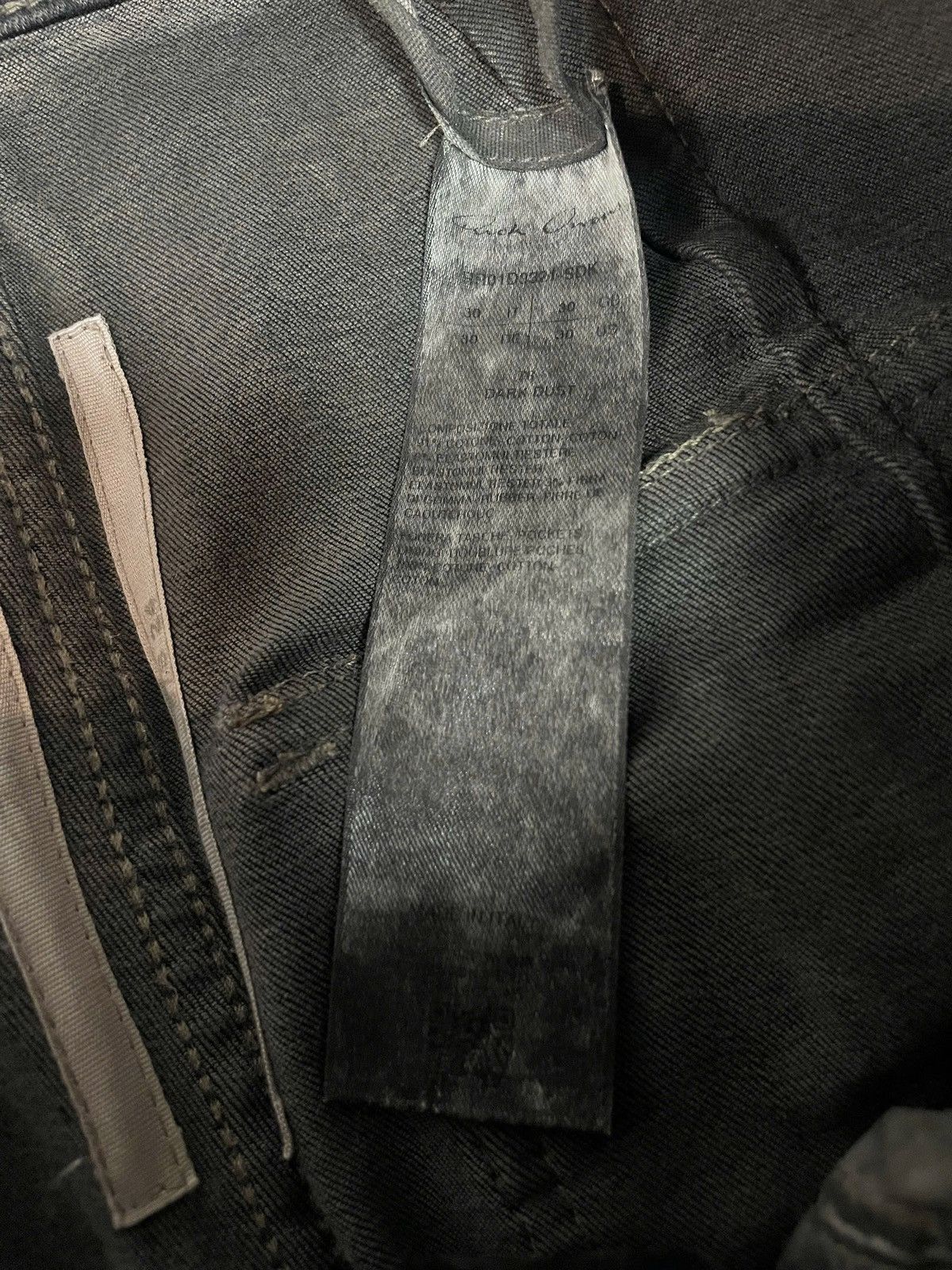 Rick Owens RICK OWENS Stefan Denim Cargo Pants Size US 30 / EU 46 - 6 Thumbnail
