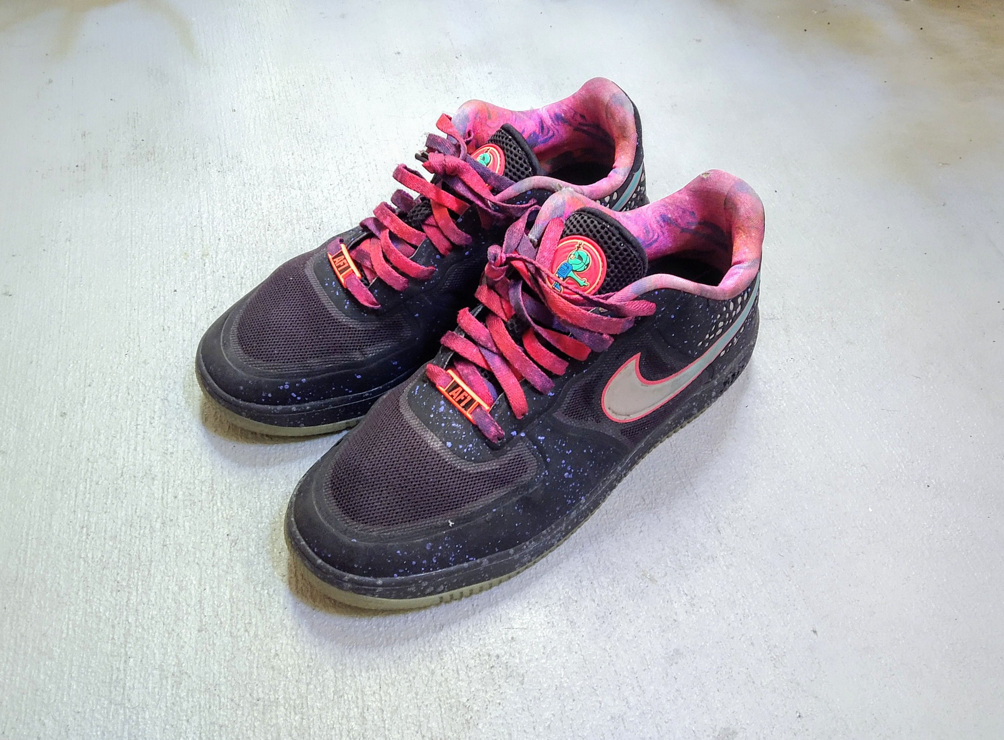 Nike NIKE LUNAR FORCE 1 FUSE PREMIUM PRM QS "AREA 72" 596727-001 Size US 10.5 / EU 43-44 - 2 Thumbnail