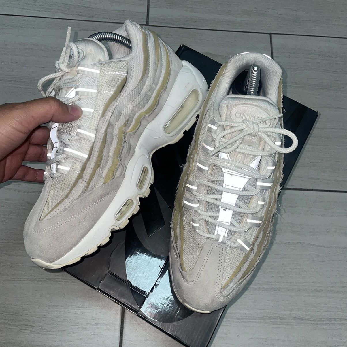 Comme des Garcons × Nike CDG Nike AirMax 95 Men’s size 7 Size US 7 / EU 40 - 3 Thumbnail