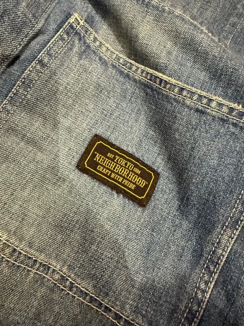 Neighborhood Neighborhood Washed Denim Work Jacket Size US S / EU 44-46 / 1 - 4 Thumbnail