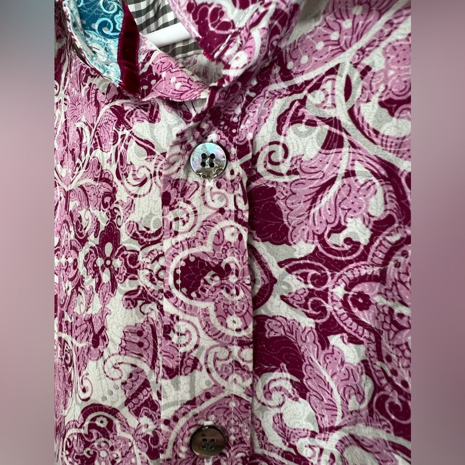 Ted Baker Ted Baker London Men Button Down Dress Shirt size 17 34/35 Size US XL / EU 56 / 4 - 5 Thumbnail