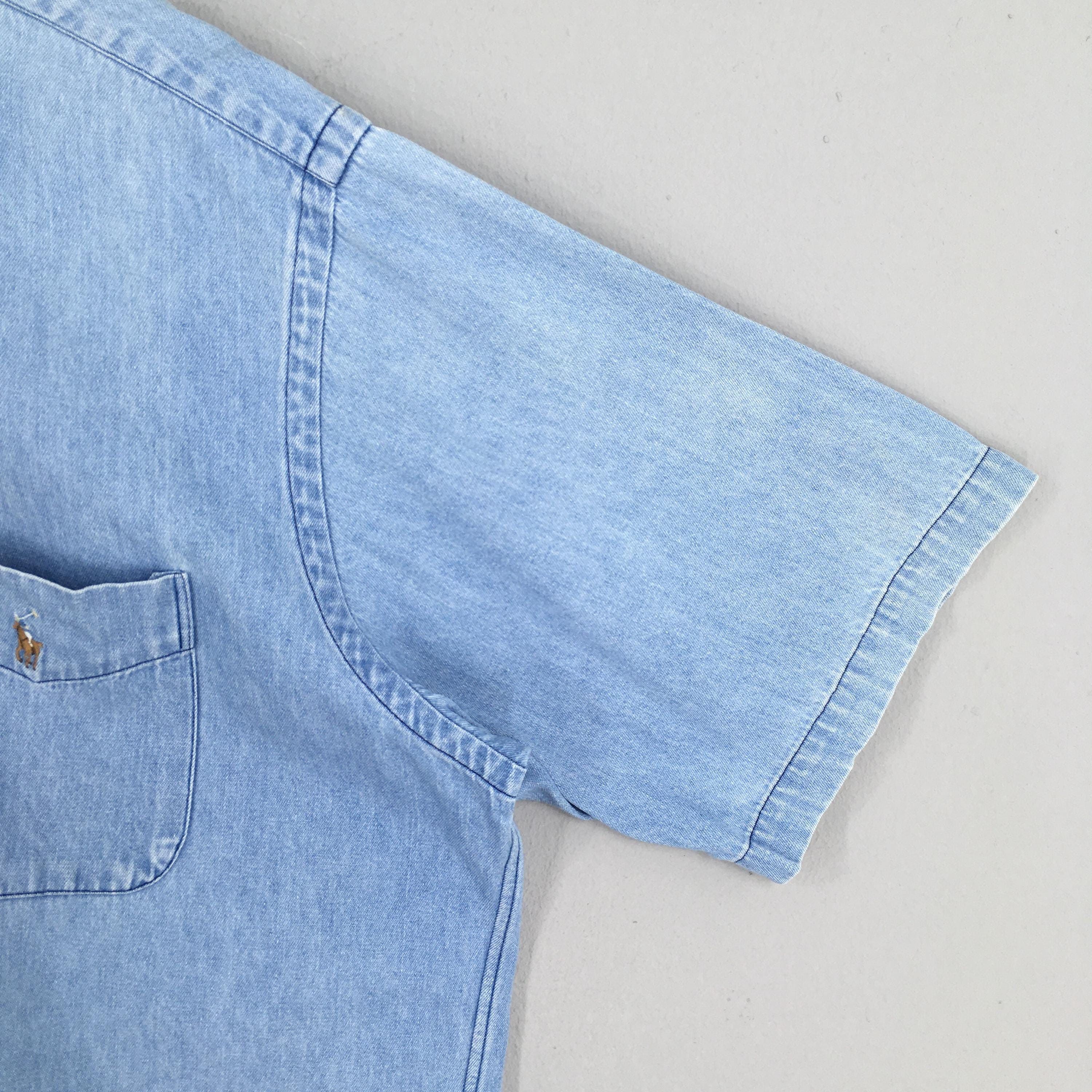 Polo Ralph Lauren Vintage Ralph Lauren Blue Blaire Button Up Shirt Large Size US L / EU 52-54 / 3 - 4 Thumbnail
