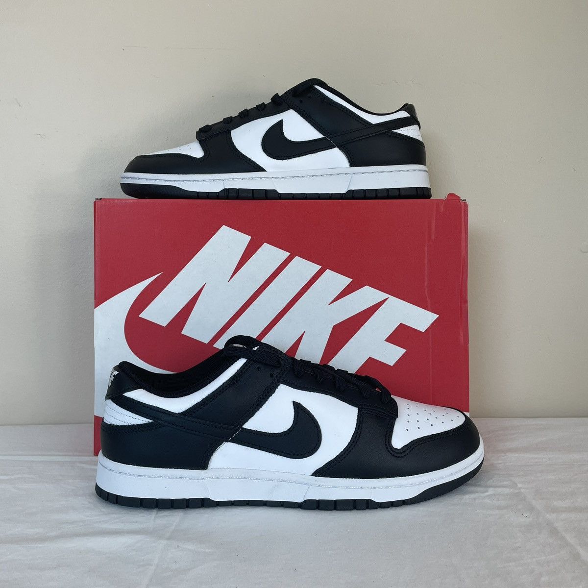 Nike Nike Dunk Low Black White Panda Mens US Size 11 DD1391-100 Size US 11 / EU 44 - 1 Thumbnail
