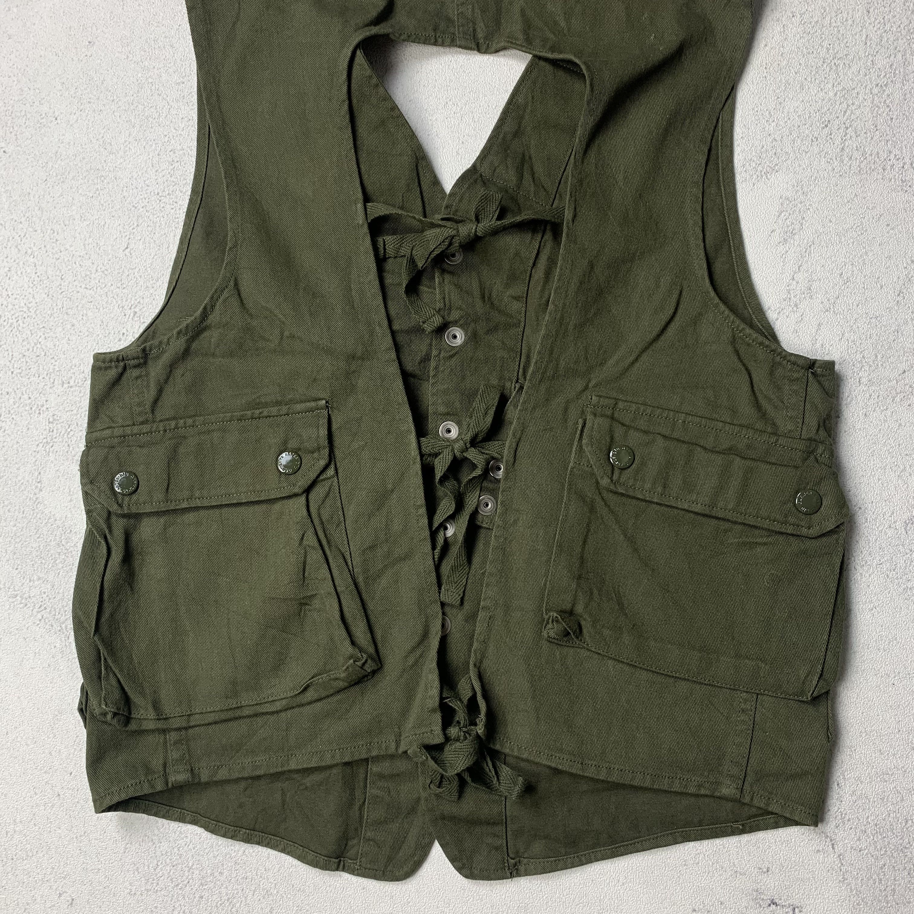 Aspesi Aspesi Multi Pocket Utility Military Vest Size US M / EU 48-50 / 2 - 2 Thumbnail