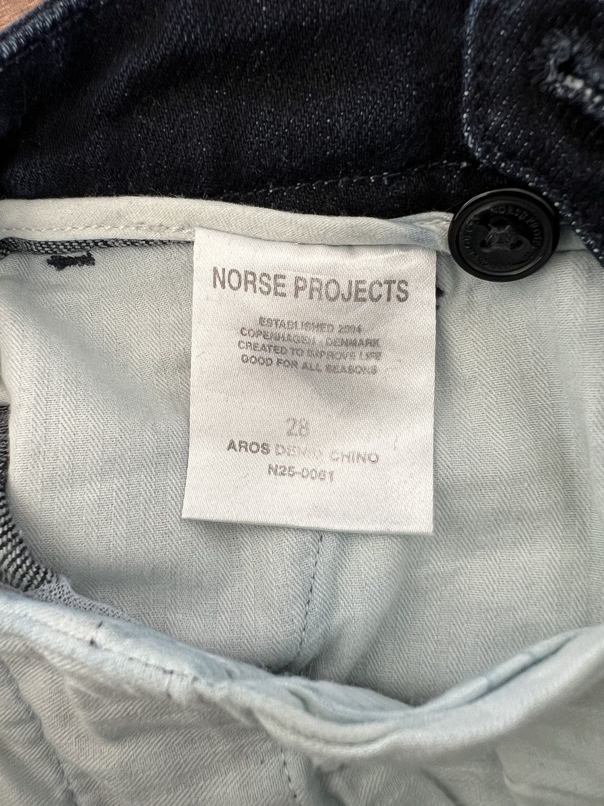 Norse Projects Aros Denim Chino Size US 28 / EU 44 - 5 Thumbnail