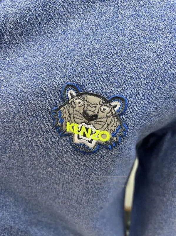Kenzo KENZO Women's M Blue Cotton Tiger Sweater . Size M / US 6-8 / IT 42-44 - 3 Thumbnail