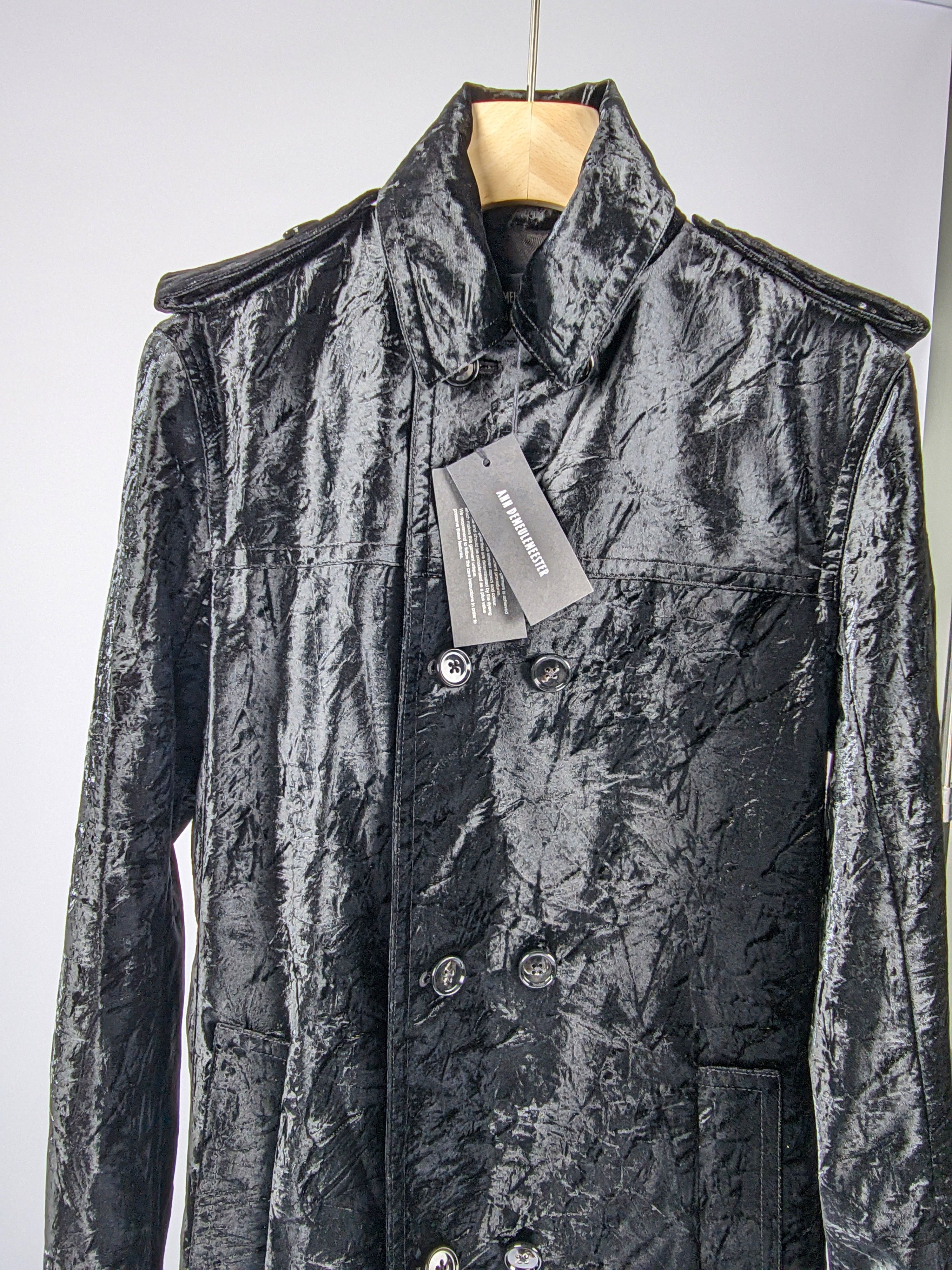 Ann Demeulemeester Ann Demeulemeester velvet coat Size S / US 4 / IT 40 - 4 Thumbnail