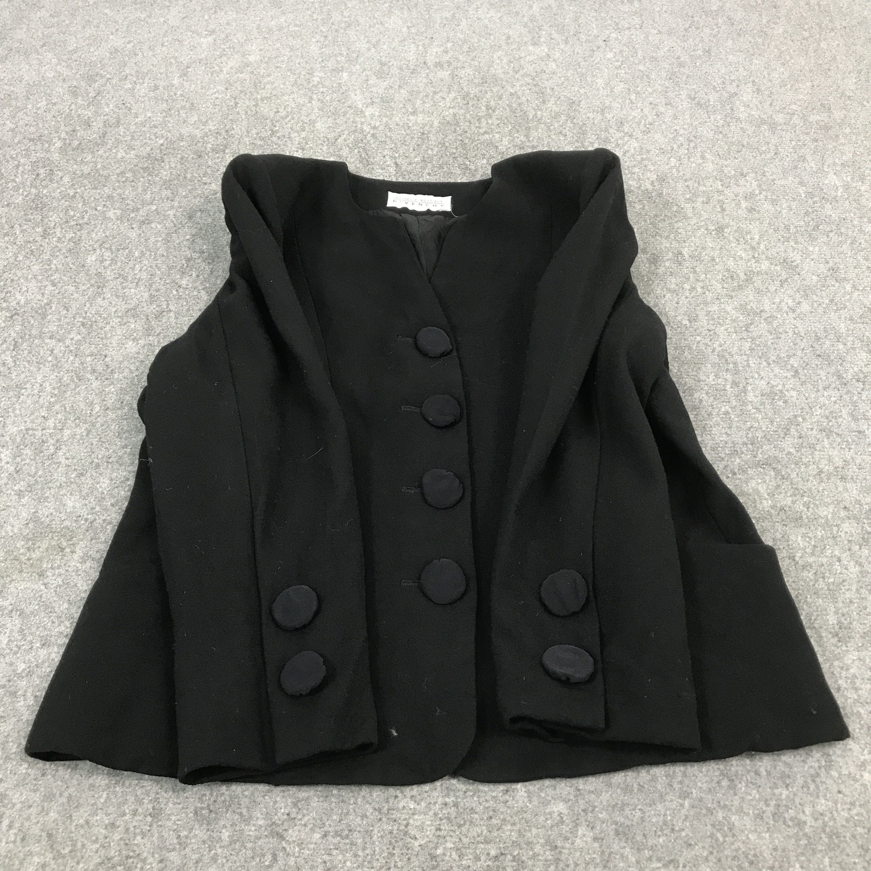 Givenchy × Japanese Brand NOUVELLE BOUTIQUE GIVENCHY WOOL BUTTON JACKET Size M / US 6-8 / IT 42-44 - 8 Thumbnail