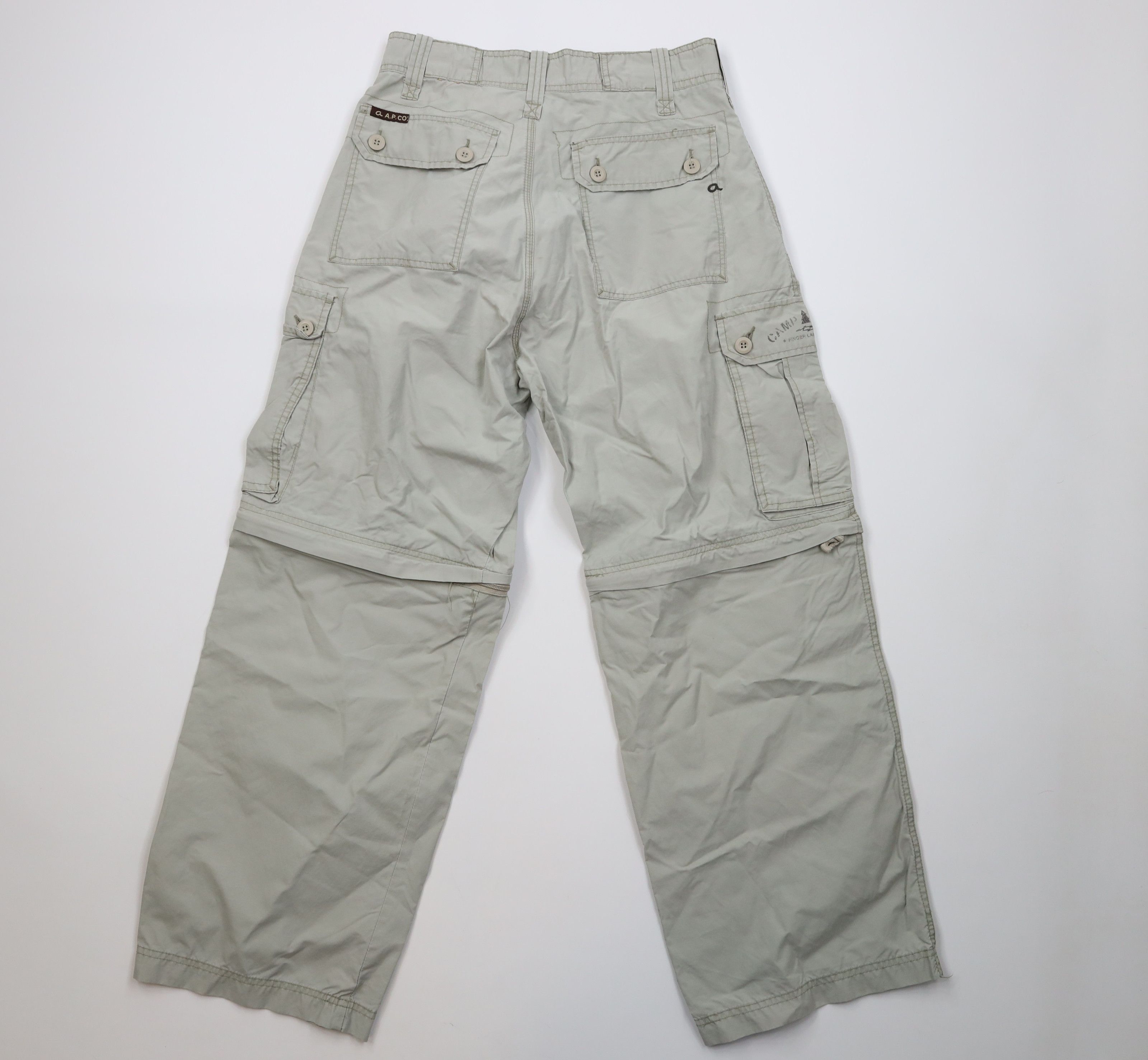 Vintage Vintage 90s Y2K Streetwear Convertible Cargo Pants Green Size US 30 / EU 46 - 12 Thumbnail