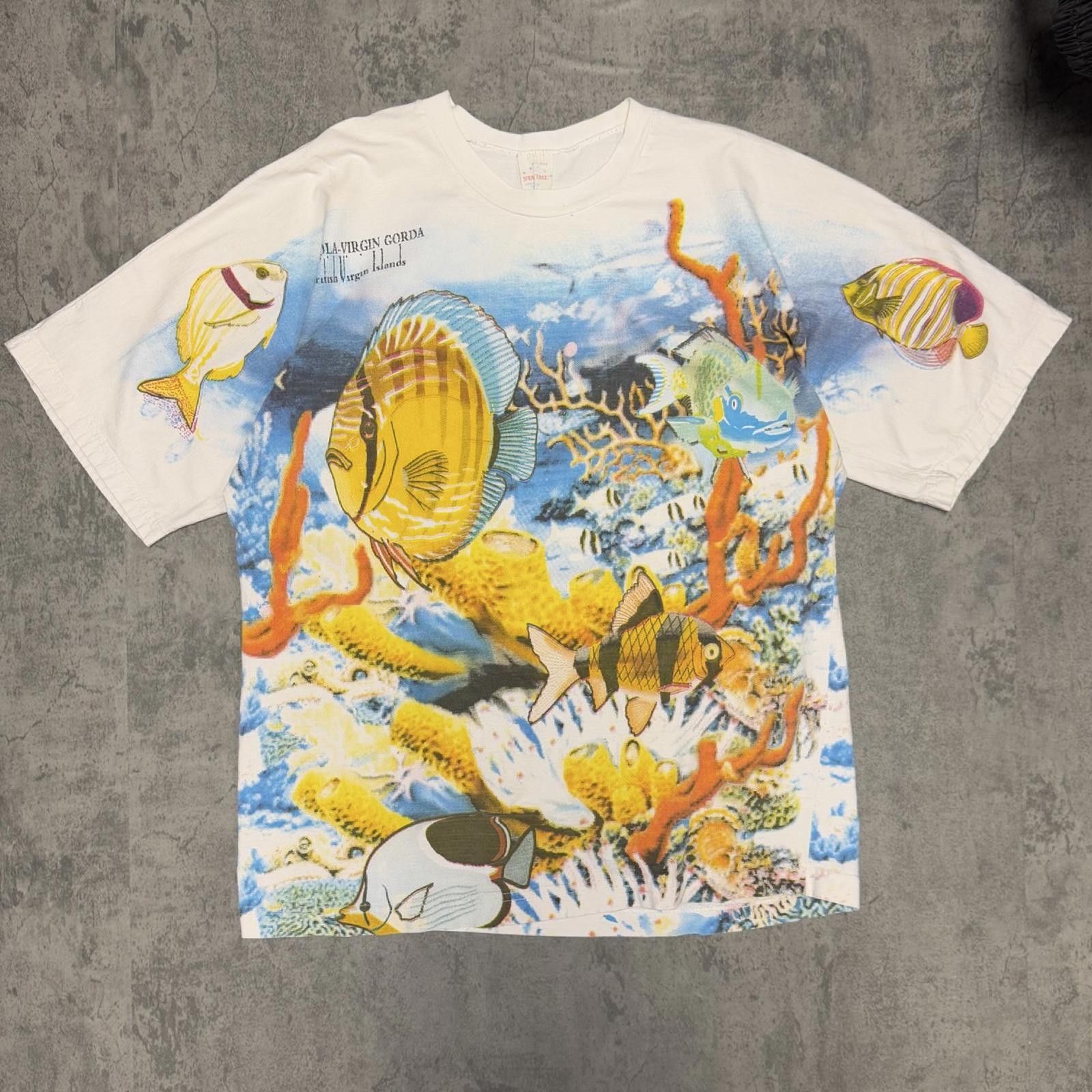 Designer 90s Fish AOP — XL — Size US XL / EU 56 / 4 - 1 Thumbnail