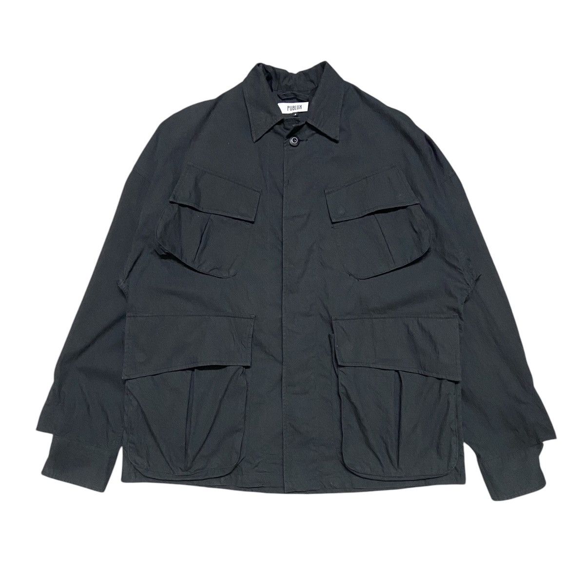 Japanese Brand Publux Cargo Parka Jacket Size US L / EU 52-54 / 3 - 1 Thumbnail
