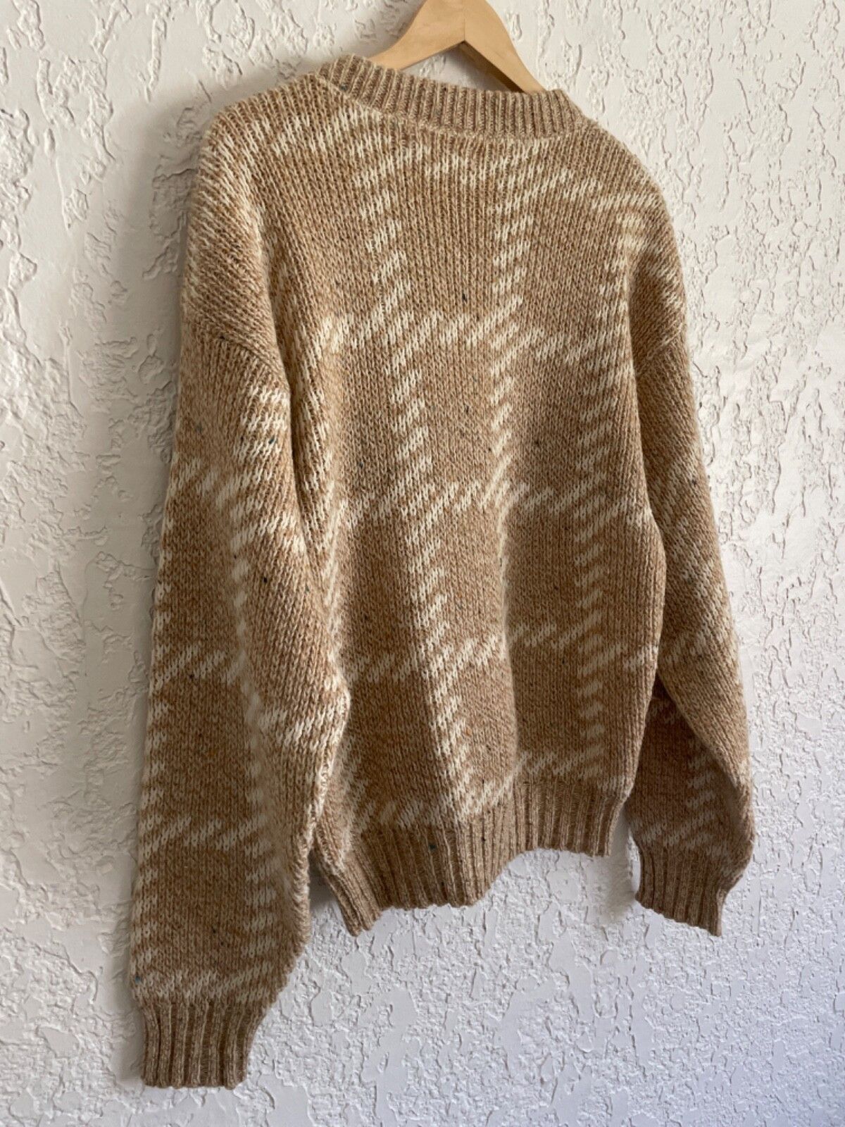 Giorgio Armani 🔥 GIORGIO ARMANI® RARE 90s Wool Speckled Fisherman Sweater Size US XL / EU 56 / 4 - 7 Thumbnail