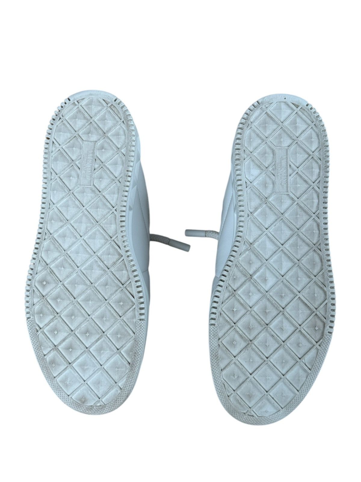 Valentino Valentino One Stud XL White Trainer Sneakers Size US 11.5 / EU 44-45 - 11 Thumbnail