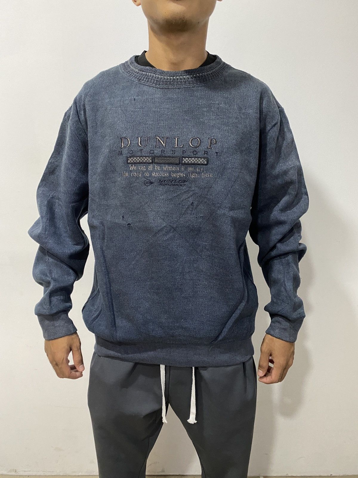 Dunlop Vintage Dunlop Faded Sweatshirts PS0036 Size US S / EU 44-46 / 1 - 11 Thumbnail