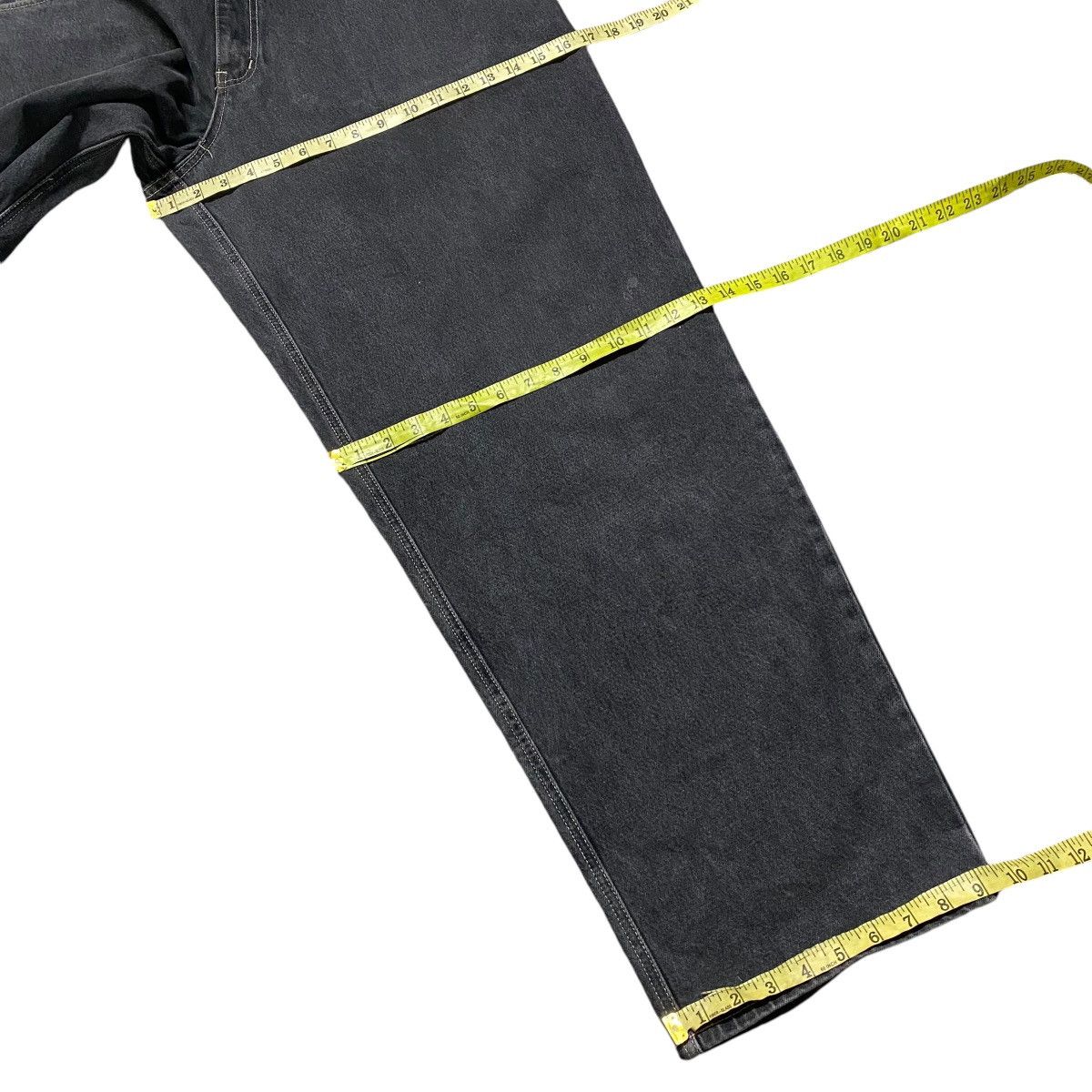Pelle Pelle Vintage Y2K Pelle Pelle Black Denim Baggy Jeans Size US 38 / EU 54 - 17 Thumbnail