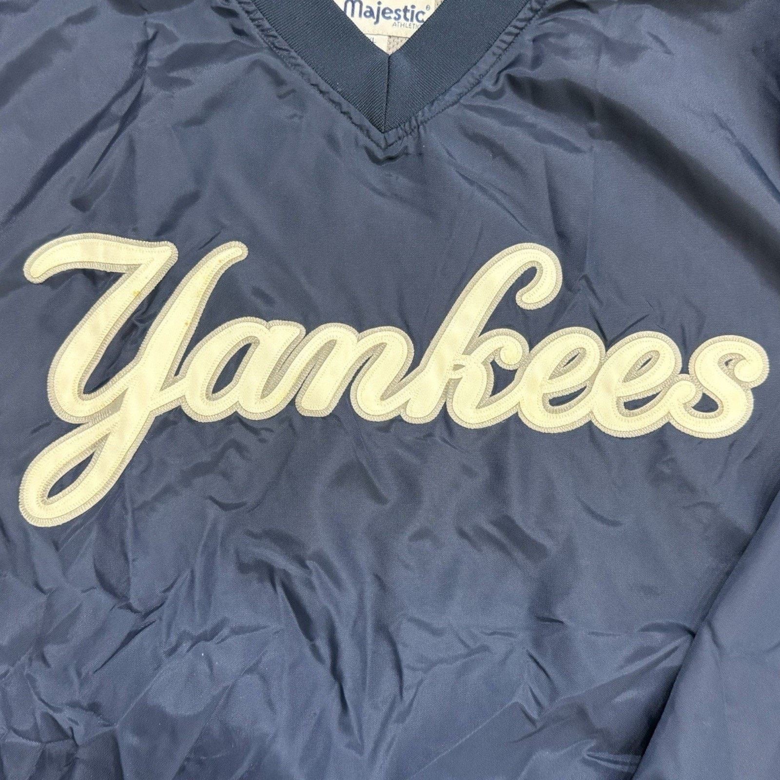 Majestic MLB NEW YANKEES CLASSIC MAJESTIC PULLOVER WINDBREAKER 2XL Size US XXL / EU 58 / 5 - 2 Thumbnail