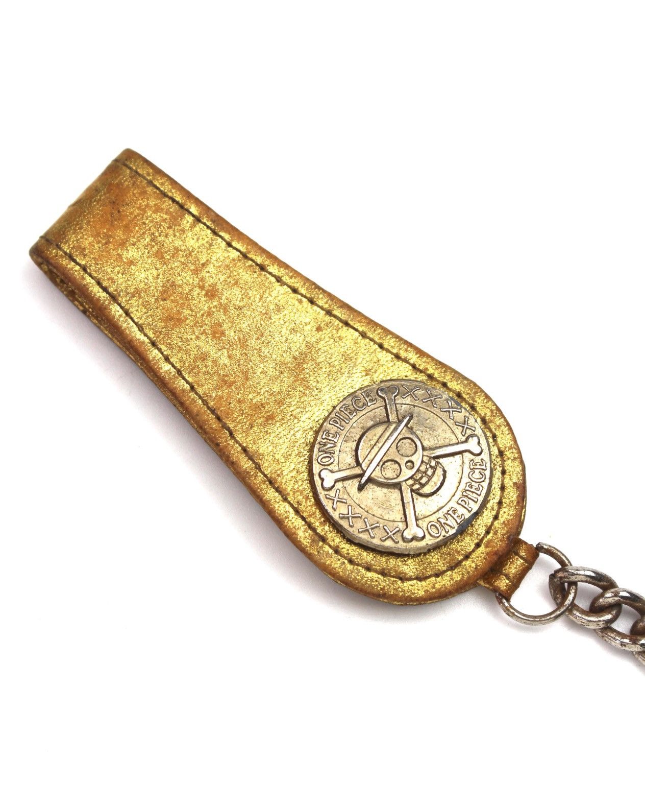 One Piece 2000S ONE PIECE GOLD CLIP WALLET CHAIN HOLDER Size ONE SIZE - 3 Thumbnail