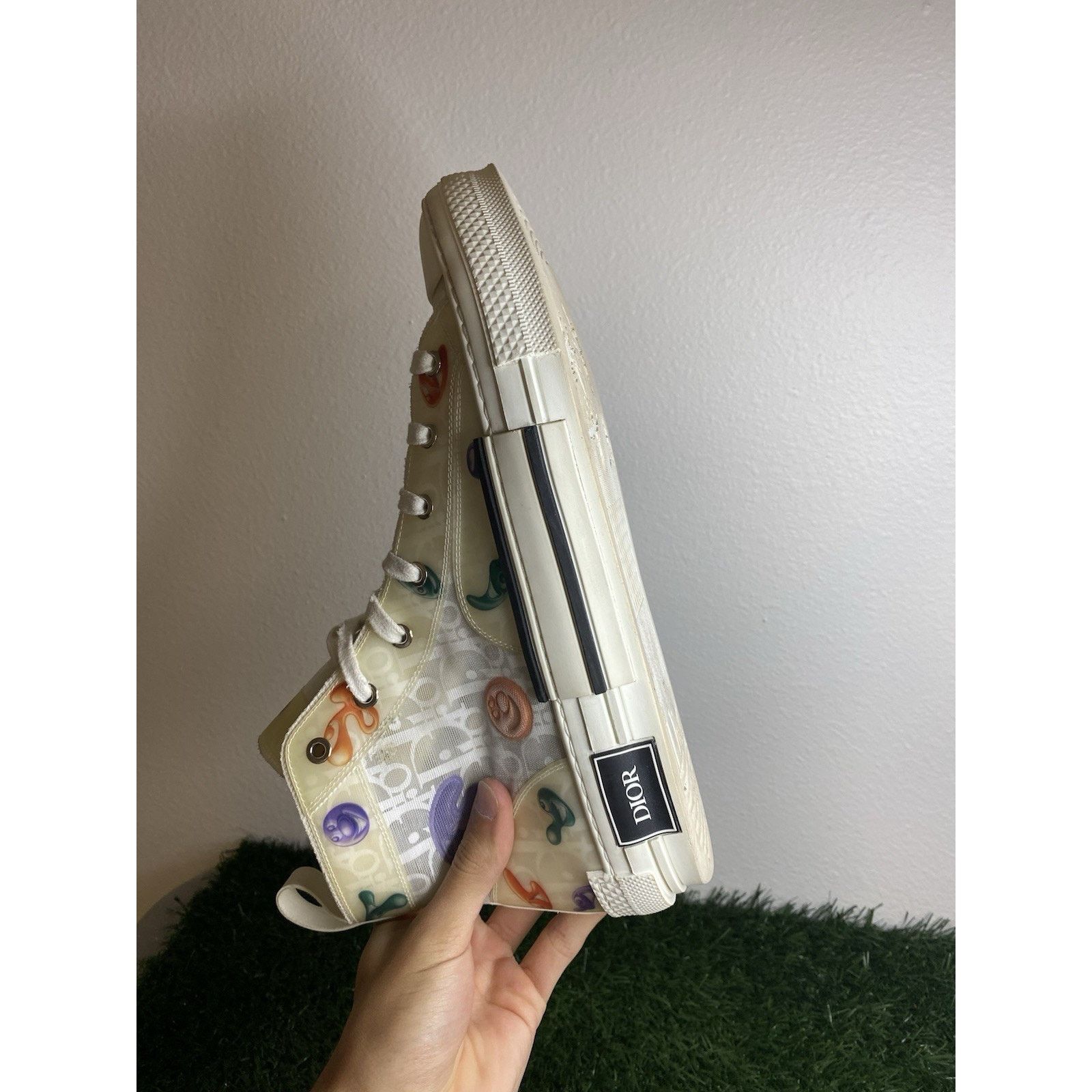 Dior Size 43 (10 US) Dior B23 X Kenny Scharf High Printed Size US 10 / EU 43 - 11 Thumbnail